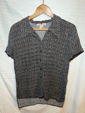 Stunt Collections Silk Blouse Size Small